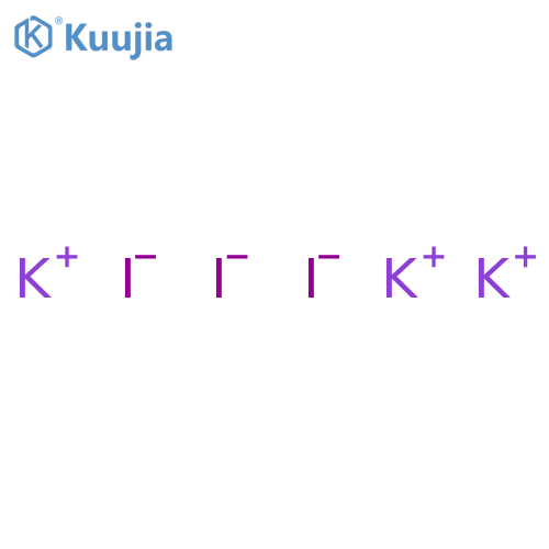 Potassium triiodide structure