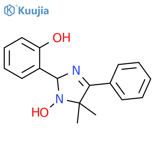 Phenol,2-(2,5-dihydro-1-hydroxy-5,5-dimethyl-4-phenyl-1H-imidazol-2-yl)- structure