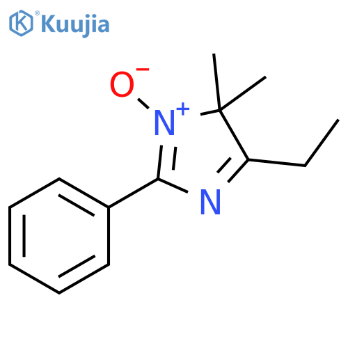 4H-Imidazole, 5-ethyl-4,4-dimethyl-2-phenyl-, 3-oxide structure