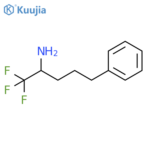 Benzenebutanamine, a-(trifluoromethyl)- structure