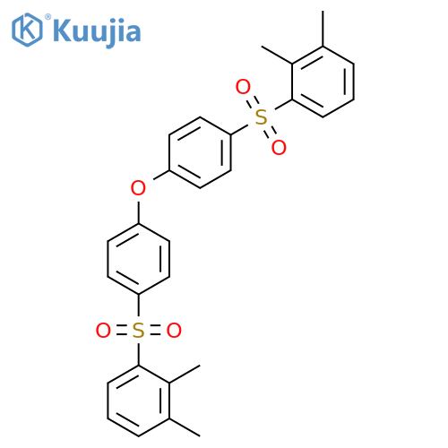 Benzene, 1,1'-oxybis[4-[(2,3-dimethylphenyl)sulfonyl]- structure