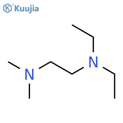 N1,N1-diethyl-N2,N2-dimethyl-1,2-Ethanediamine, structure