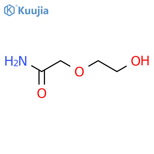 2-(2-Hydroxyethoxy)acetamide structure