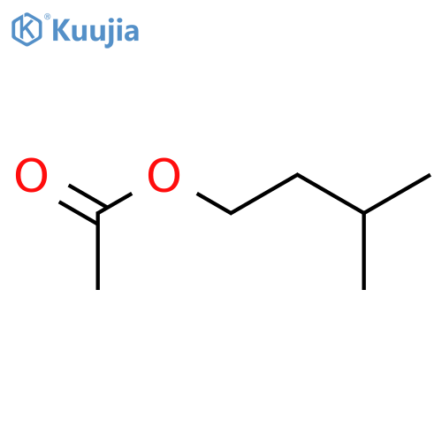 Isoamyl acetate structure