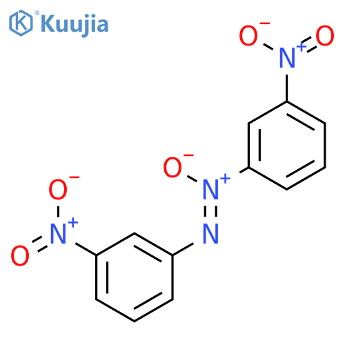 Diazene, bis(3-nitrophenyl)-, 1-oxide structure