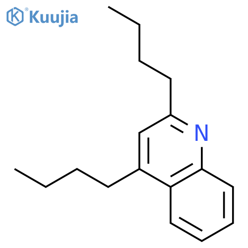 Quinoline, 2,4-dibutyl- structure