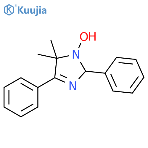 1H-Imidazole, 2,5-dihydro-1-hydroxy-5,5-dimethyl-2,4-diphenyl- structure