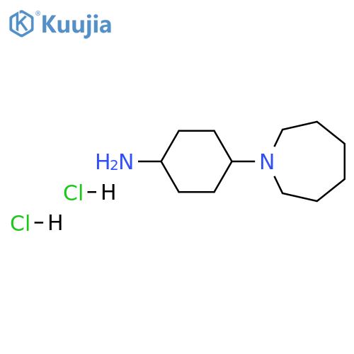 (4-azepan-1-ylcyclohexyl)amine structure