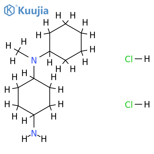 N-cyclohexyl-N-methylcyclohexane-1,4-diamine structure