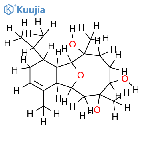 (-)-cladiell-11-ene-3,6,7-triol structure