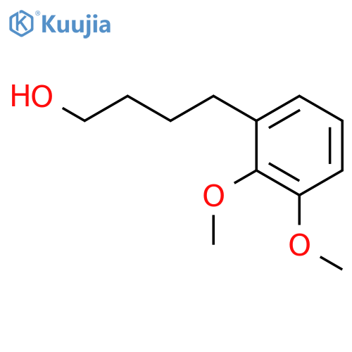 Benzenebutanol, 2,3-dimethoxy- structure