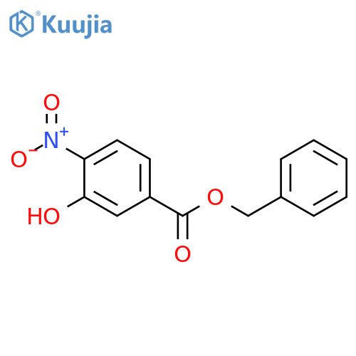 3-Hydroxy-4-nitro-benzoic Acid Phenylmethyl Ester structure