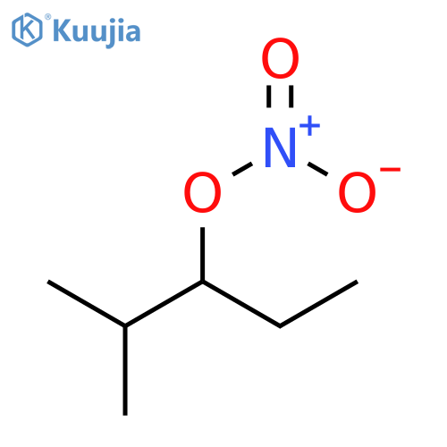 3-Pentanol, 2-methyl-,3-nitrate structure