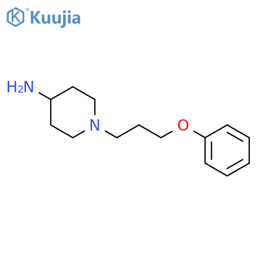 1-(3-phenoxypropyl)piperidin-4-amine structure