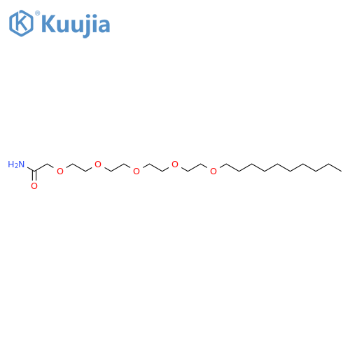 3,6,9,12,15-Pentaoxapentacosanamide structure