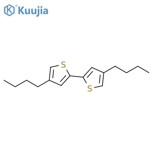 2,2'-Bithiophene, 4,4'-dibutyl- structure