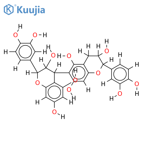 (2R,2'S,3R,3'S,4R)-3,3',4',5,7-Pentahydroxyflavan(4?6)-3,3',4',5,6-pentahydroxyflavan structure