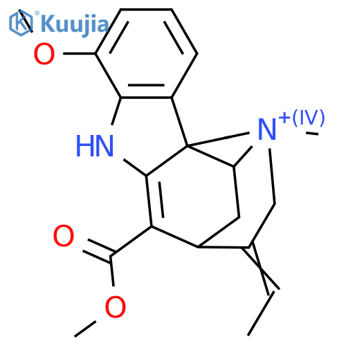 Akuammicine; (-)-form, 12-Methoxy, Nb-Me structure