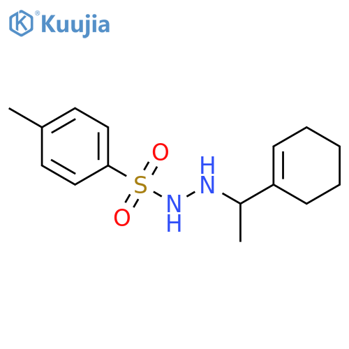 Benzenesulfonic acid, 4-methyl-, 2-[1-(1-cyclohexen-1-yl)ethyl]hydrazide structure