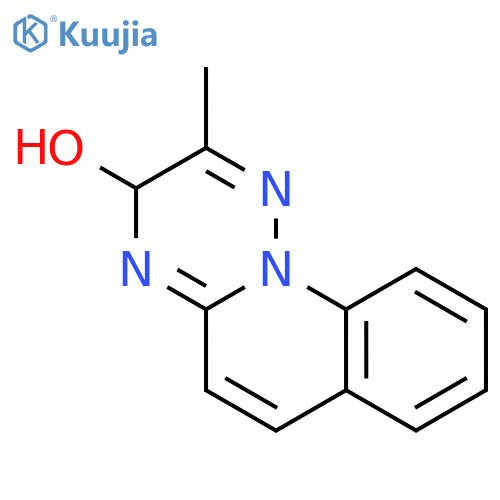 3H-[1,2,4]Triazino[2,3-a]quinolin-3-ol, 2-methyl- structure