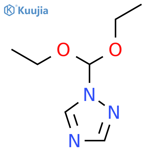 1H-1,2,4-Triazole, 1-(diethoxymethyl)- structure