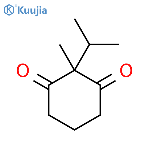 2-Isopropyl-2-methyl-1,3-cyclohexanedione structure