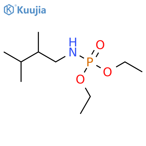 Phosphoramidic acid, (2,3-dimethylbutyl)-, diethyl ester structure