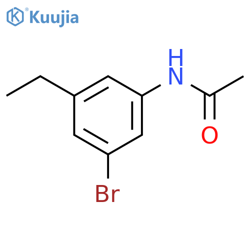 N-(3-Bromo-5-ethylphenyl)acetamide structure