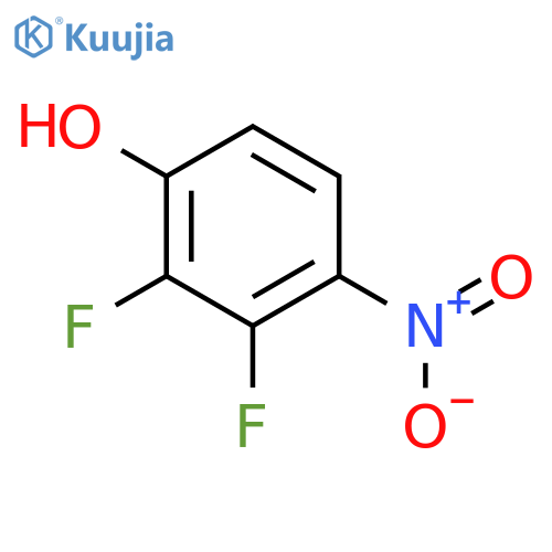 2,3-Difluoro-4-nitrophenol structure