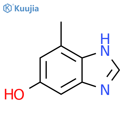 4-methyl-1H-1,3-benzodiazol-6-ol structure