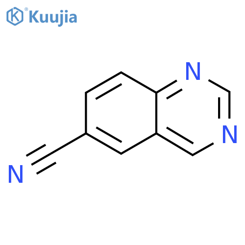 Quinazoline-6-carbonitrile structure