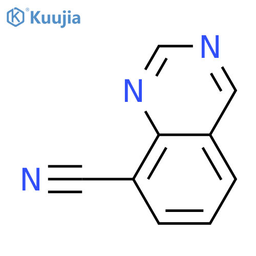 Quinazoline-8-carbonitrile structure