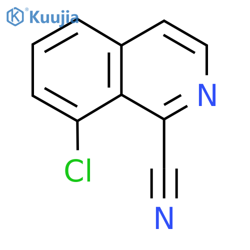 8-Chloroisoquinoline-1-carbonitrile structure