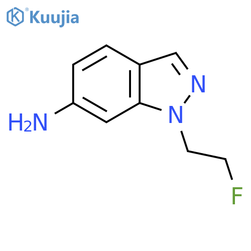 1-(2-Fluoroethyl)-1h-indazol-6-amine structure