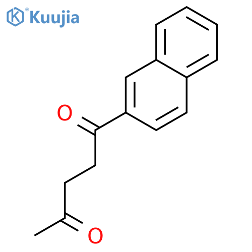 1,4-Pentanedione, 1-(2-naphthalenyl)- structure