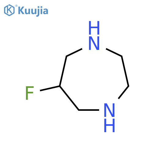 6-Fluoro-1,4-diazepane structure