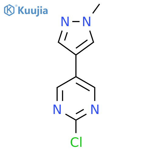 2-Chloro-5-(1-methyl-1H-pyrazol-4-YL)pyrimidine structure