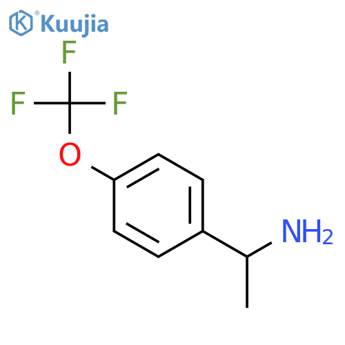 1-(4-(Trifluoromethoxy)phenyl)ethanamine structure