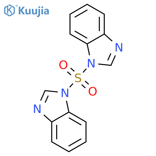 1H-Benzimidazole, 1,1'-sulfonylbis- structure