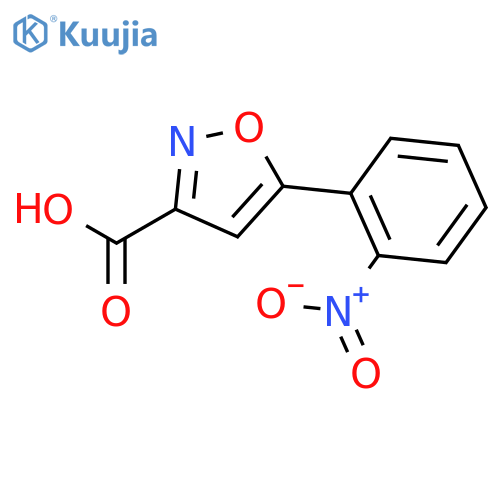 5-(2-Nitrophenyl)isoxazole-3-carboxylic acid structure