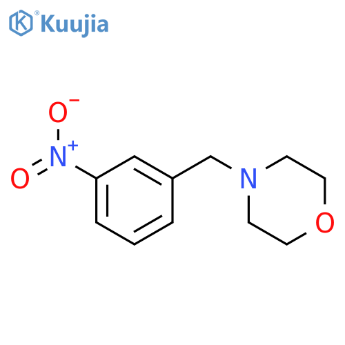 4-(3-nitrophenyl)methylmorpholine structure