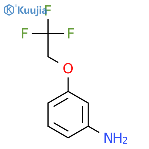 3-(2,2,2-Trifluoroethoxy)aniline structure