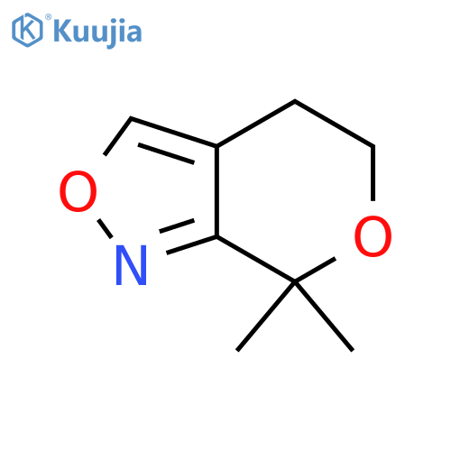 7H-Pyrano[3,4-c]isoxazole,4,5-dihydro-7,7-dimethyl- structure