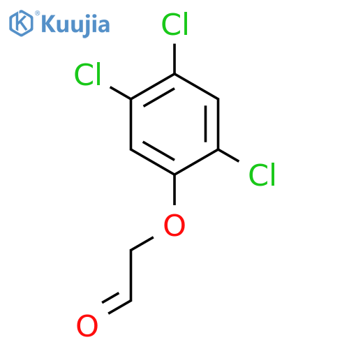 Acetaldehyde, (2,4,5-trichlorophenoxy)- structure