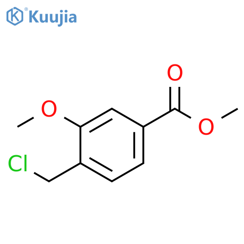 Methyl 4-chloromethyl-3-methoxybenzoate structure