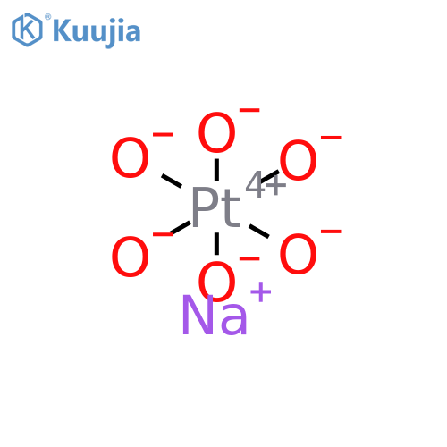 SodiumHexahydroxyplatinate(IV) structure