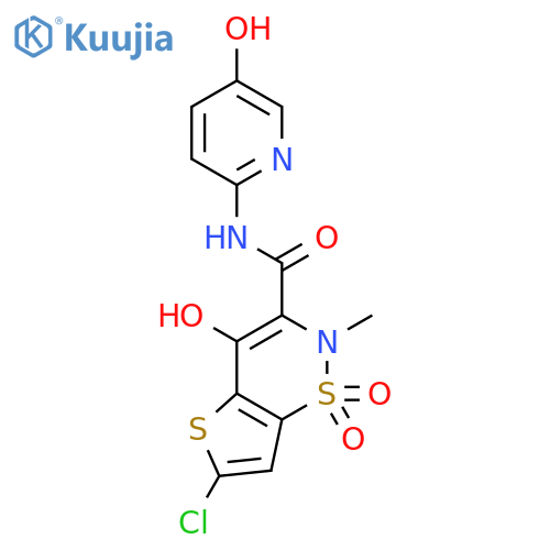 5-Hydroxy Lornoxicam structure