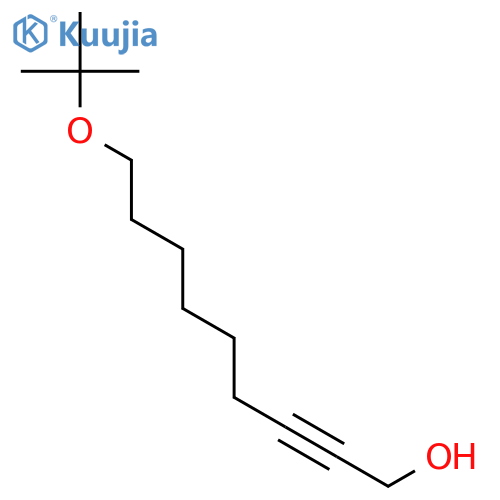 2-Nonyn-1-ol, 9-(1,1-dimethylethoxy)- structure