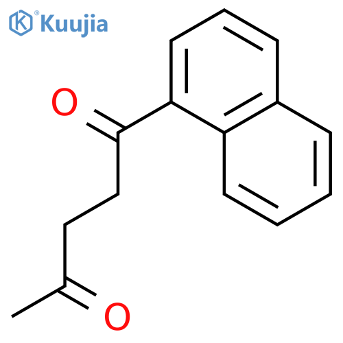 1-naphthalen-1-ylpentane-1,4-dione structure