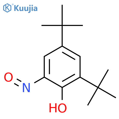 Phenoxy, 2,4-bis(1,1-dimethylethyl)-6-nitroso- structure